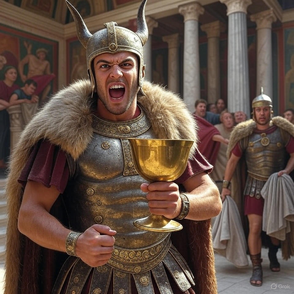 August 24 2025 – The Eternal Flame Quenched – Alaric’s Daring Sack of Rome in 410 AD and Timeless Sparks of Personal Triumph