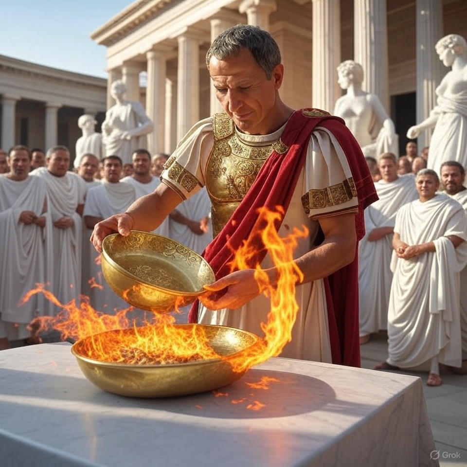 September 21 – Triumphs That Shook the Eternal City – Julius Caesar’s Quadruple Spectacle of Glory on September 21, 46 BC