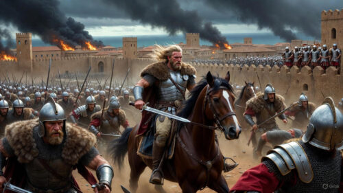 December 27 – Echoes of Betrayal – The Visigothic Blade that Felled a Suebian King and Shaped the Twilight of Rome