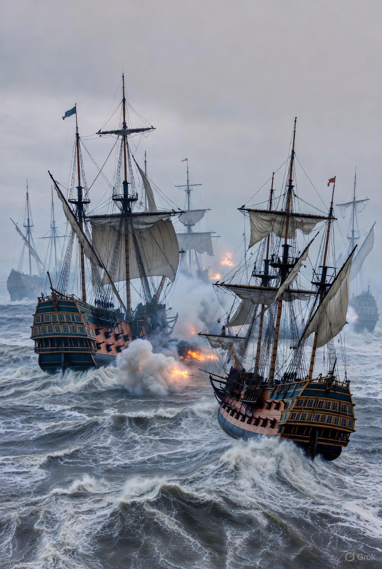 December 10 – Brooms in the Bilge – The Fiery Clash at Dungeness and the Unyielding Spirit That Still Sails Through Storms