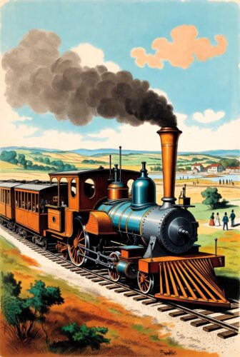 February 6 – Chugging Through Chaos – The Forgotten Charter That Ignited America’s Iron Horse Era and Fuels Modern Hustle