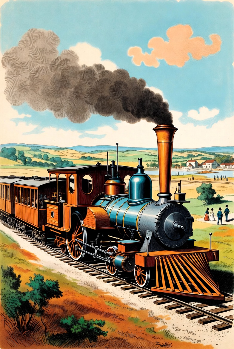 February 6 – Chugging Through Chaos – The Forgotten Charter That Ignited America’s Iron Horse Era and Fuels Modern Hustle