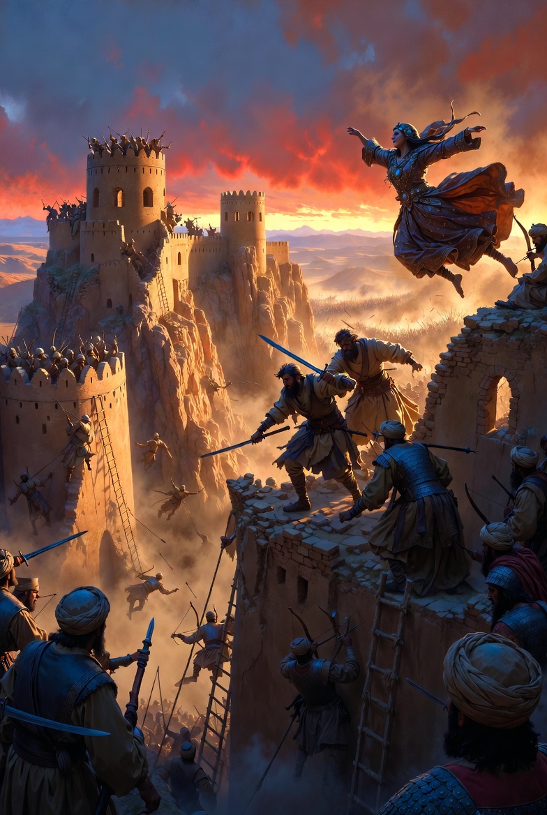 Siege of the Shadow Fortress – The Epic April 2, 1107 Assault on Shahdiz and the Unbreakable Will That Toppled an Assassin Stronghold