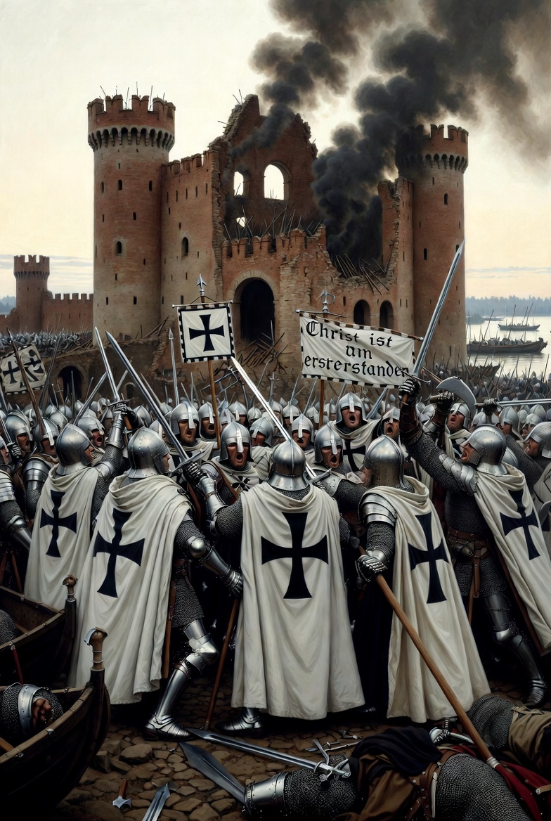 The Holy Saturday Hammerfall – How a Forgotten 1362 Brick Fortress Siege by Singing Crusaders Proves That One Crushing Defeat Can Forge an Empire (And Your Unbreakable Comeback)