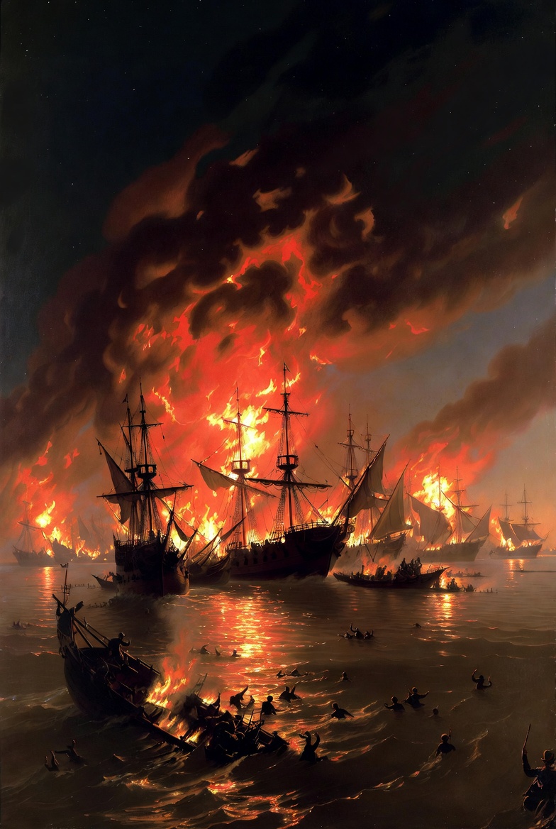 The Inferno of Chesma – How One Daring Naval Gambit in 1770 Ignited a Blueprint for Crushing Overwhelming Odds in Your Own Life