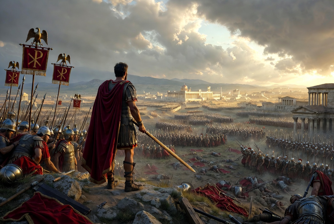 The River Crossing That Forged an Empire – Constantine’s Masterstroke at Adrianople on July 3, 324 AD