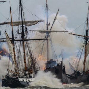 The Torpedo Gamble That Sealed a Bay – How One Admiral’s Full-Speed Plunge Through Floating Death on August 5, 1864, Closed the Confederacy’s Last Gulf Door and Hands You the Ruthlessly Practical “Minefield Momentum Protocol” for Charging Straight Through Your Own Invisible Barriers