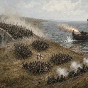 The Charge That Crossed the Wrong River – How a Roman Bridge, a Galley Named Subtle, and Five Hours of Slaughter on 10 September 1547 Turned Pinkie Cleugh into Scotland’s Black Saturday