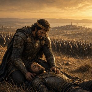 The King Who Stopped to Weep — How a Tenth Milestone, a Brother Dead at Noon, and One Unsent Order on 13 September 533 Handed Africa Back to Rome Before Supper